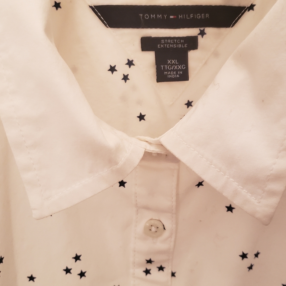 Tommy Hilfiger button down shirt like new - Picture 2 of 5